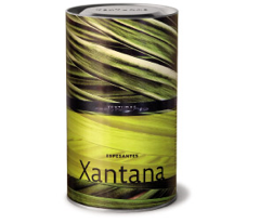 Xantana wykorzystywany w przepisach kuchni molekularnej.